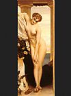 Famous Venus Paintings - Venus Disrobing for the Bath